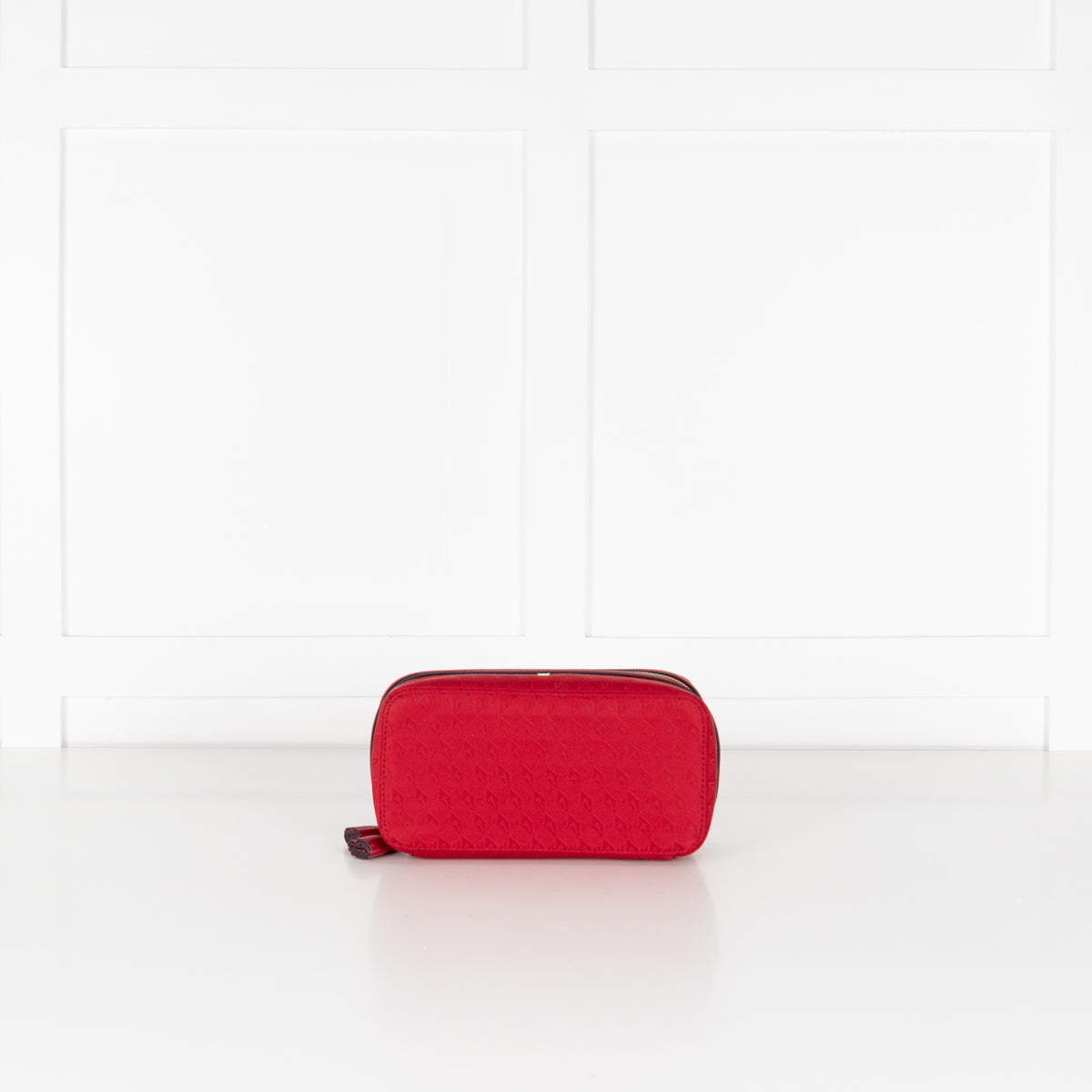 Anya Hindmarch Red Double Nylon Makeup Bag