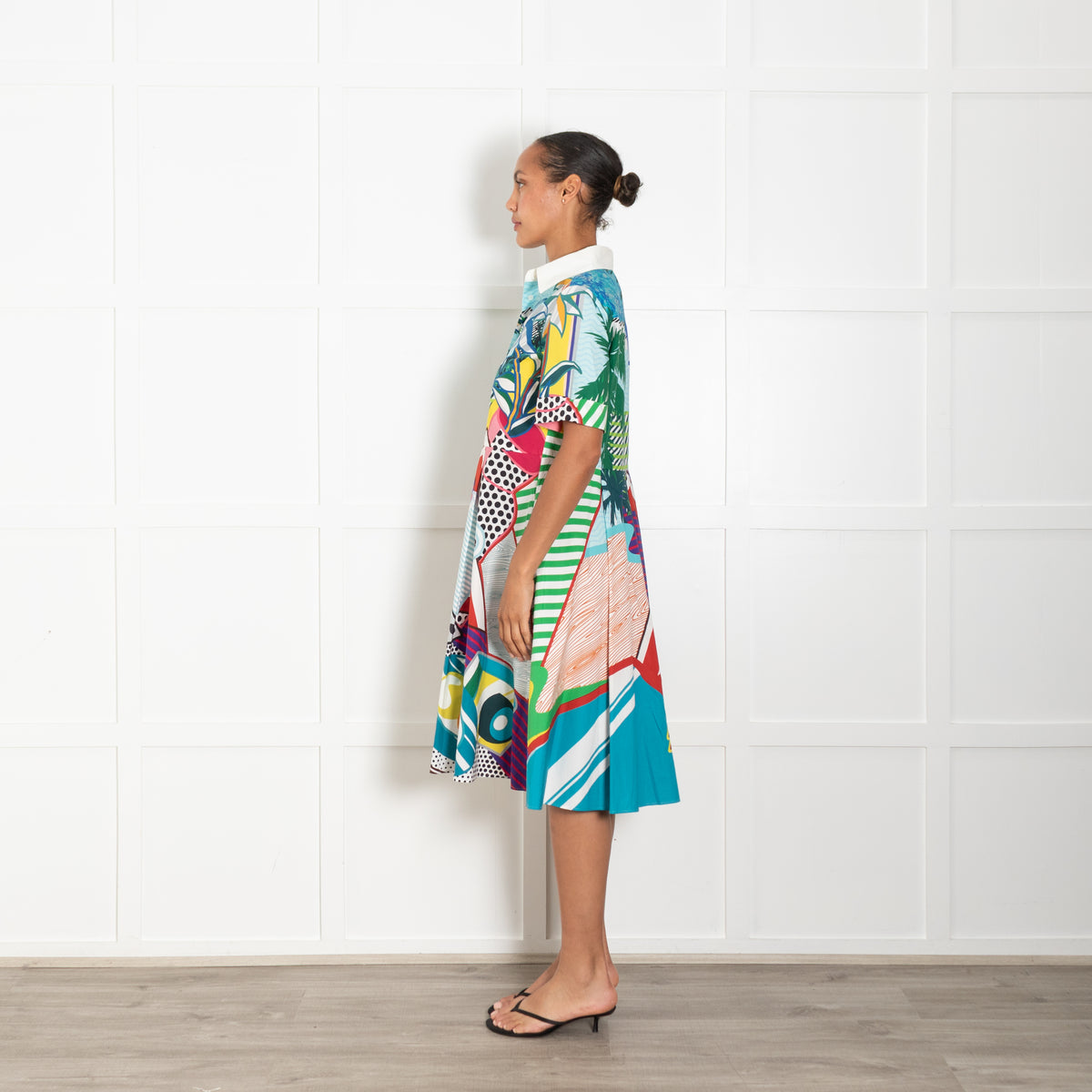 Mary Katrantzou Cecilia Pop Art-Print Dress