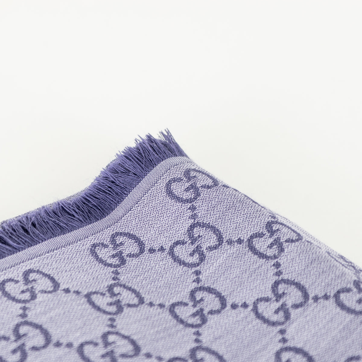 Gucci Dark Purple Square GG Scarf