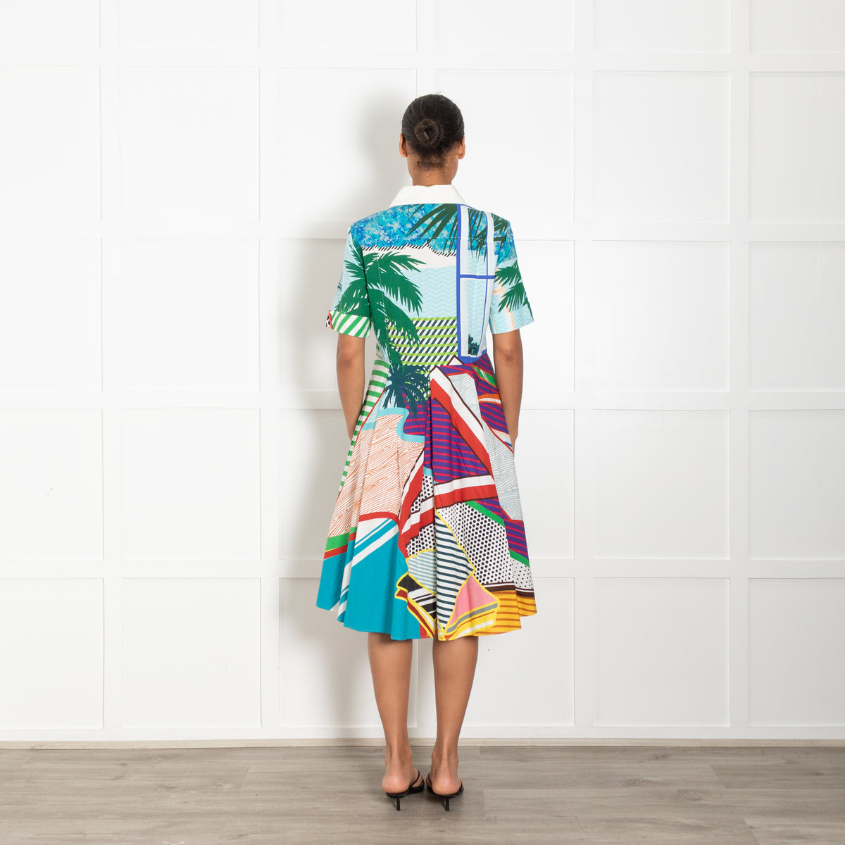 Mary Katrantzou Cecilia Pop Art-Print Dress