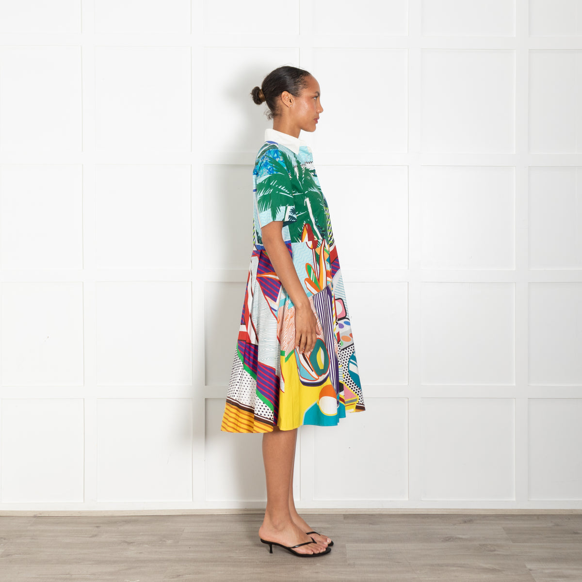 Mary Katrantzou Cecilia Pop Art-Print Dress