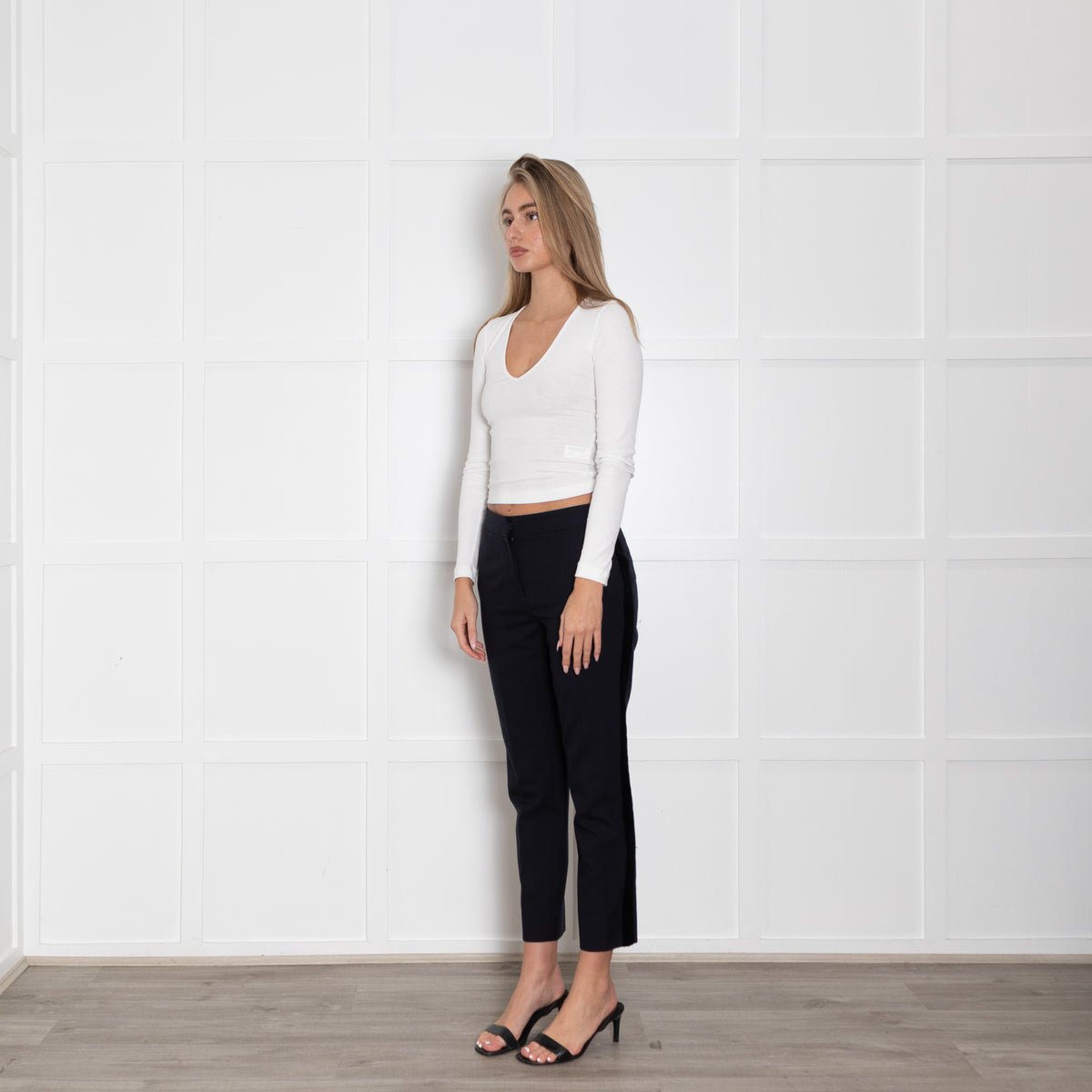 Me + Em Black Tuxedo Trousers
