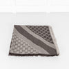Gucci Chocolate Brown Square GG Scarf