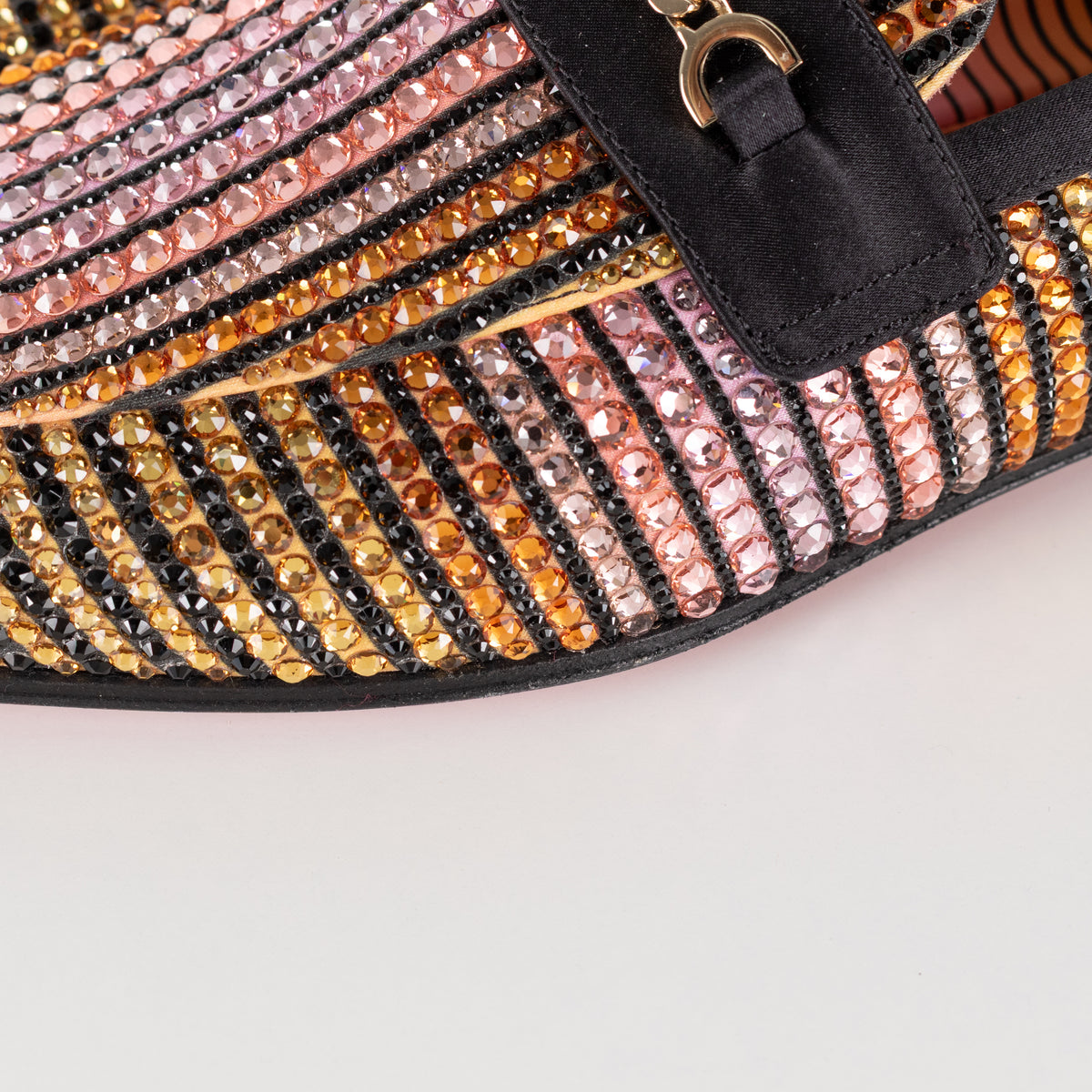 Christian Louboutin Multiclour Crystal Loafers