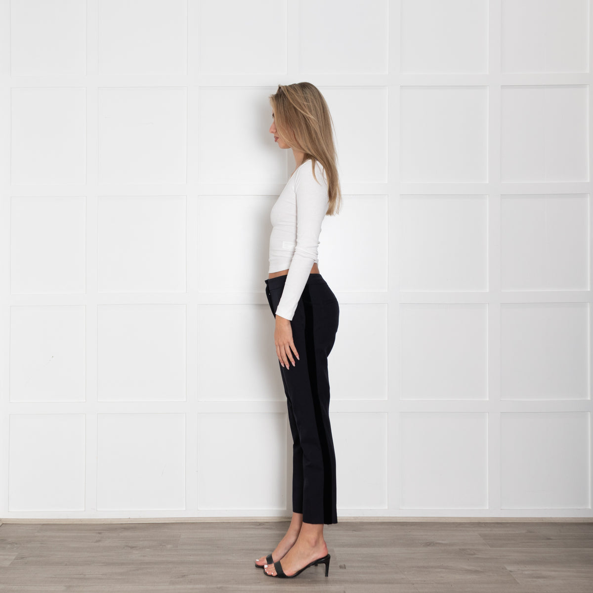 Me + Em Black Tuxedo Trousers