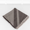 Gucci Chocolate Brown Square GG Scarf