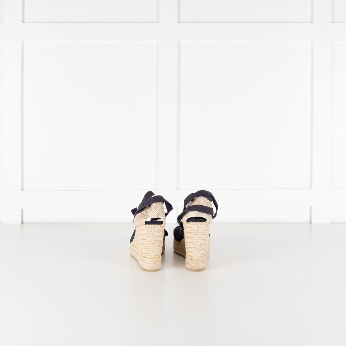 Castaner Navy Platform Espadrilles