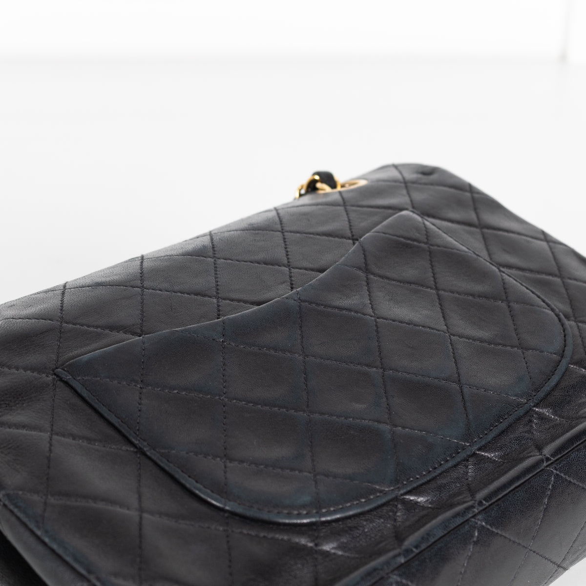 Chanel Medium Black Vintage Classic Flap