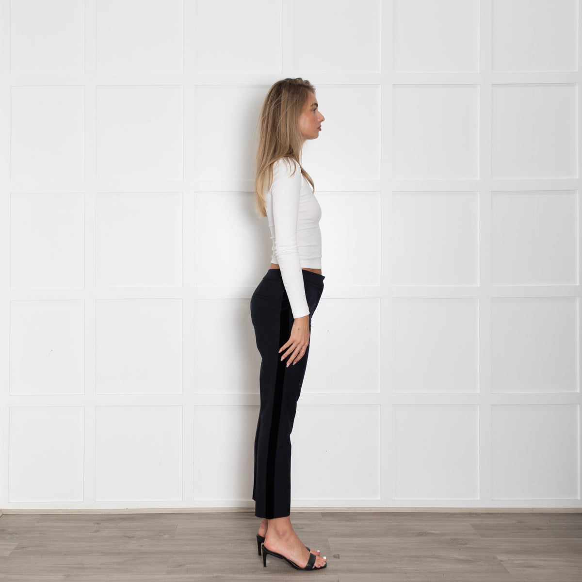 Me + Em Black Tuxedo Trousers