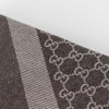 Gucci Chocolate Brown Square GG Scarf