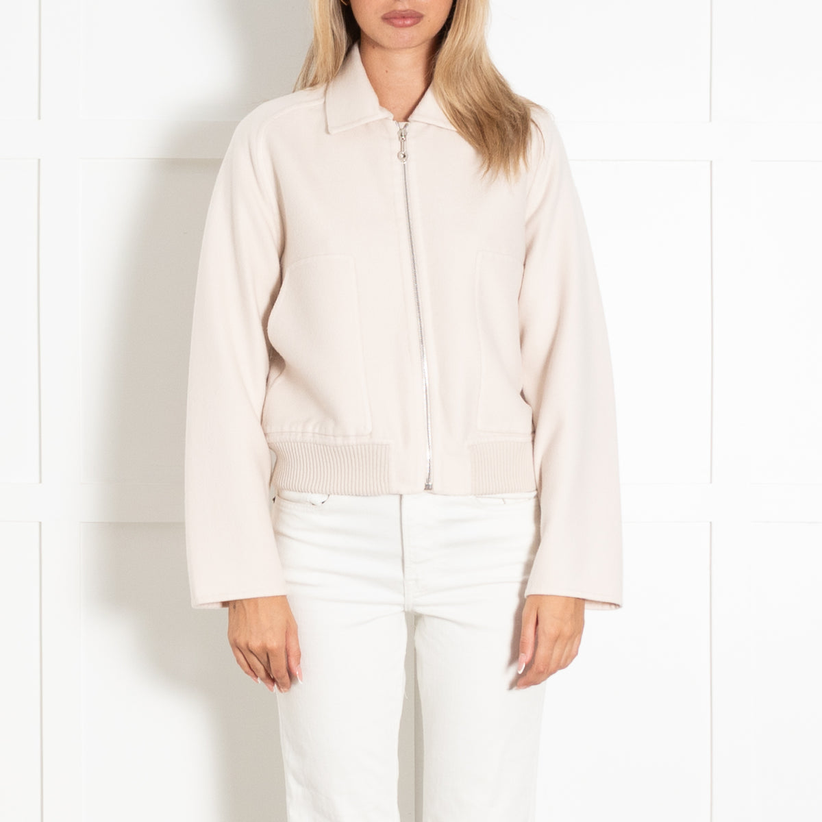 Hermes Cream Cashmere Jacket