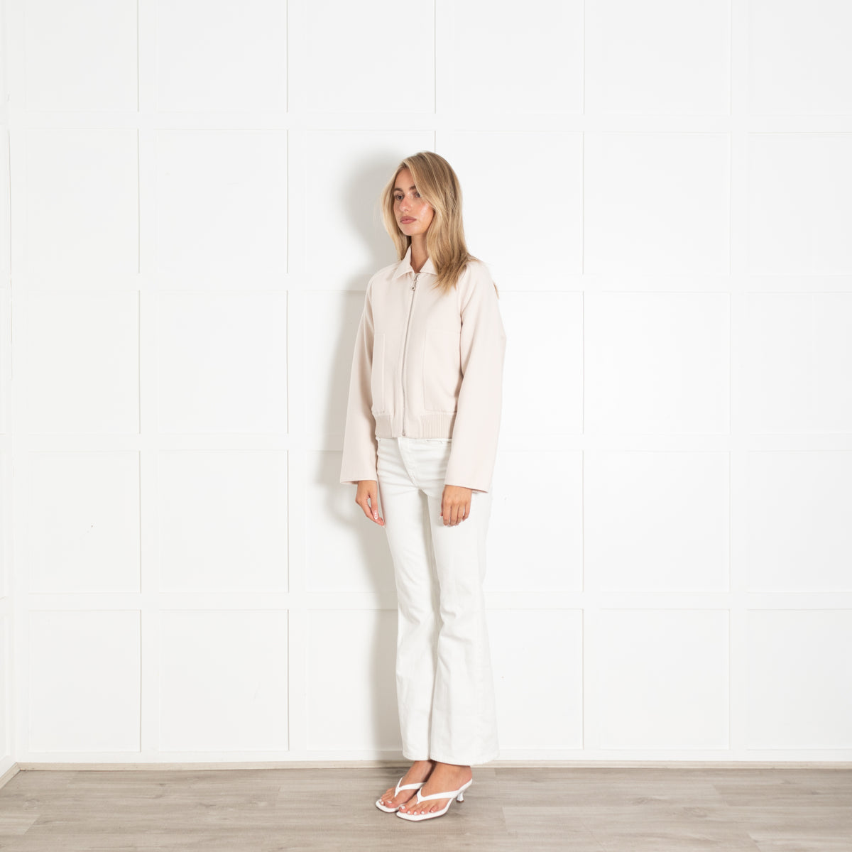 Hermes Cream Cashmere Jacket