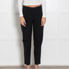 Alexander McQueen Black Tailored Trousers with Silk Piping