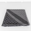Gucci Dark Grey Square GG Scarf