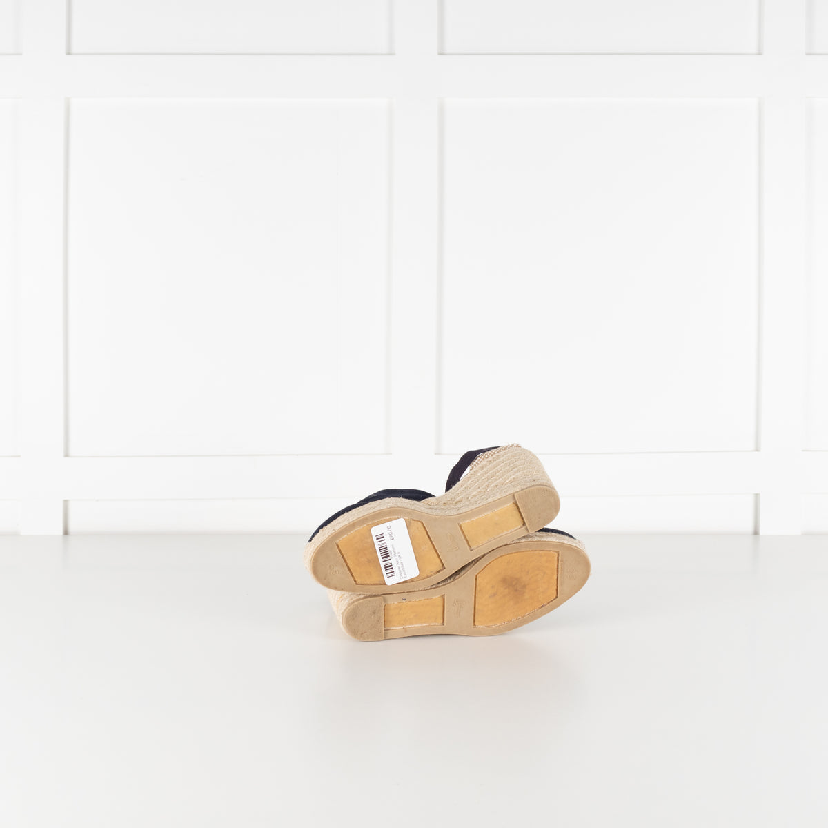 Castaner Navy Platform Espadrilles