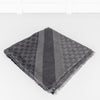 Gucci Dark Grey Square GG Scarf