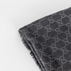 Gucci Dark Grey Square GG Scarf
