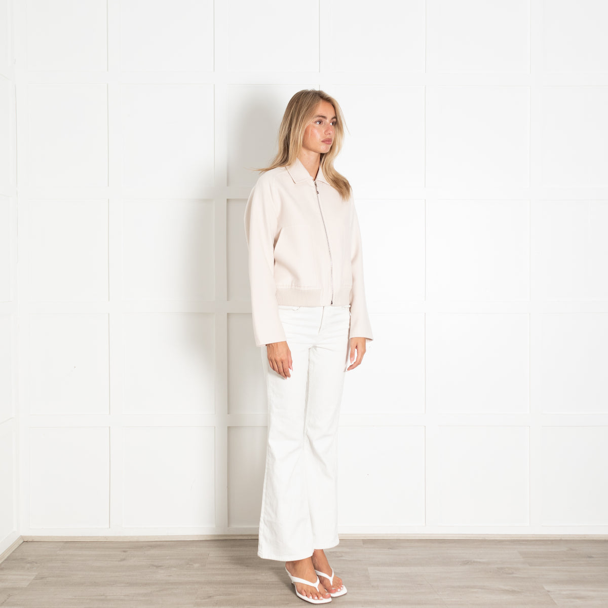 Hermes Cream Cashmere Jacket