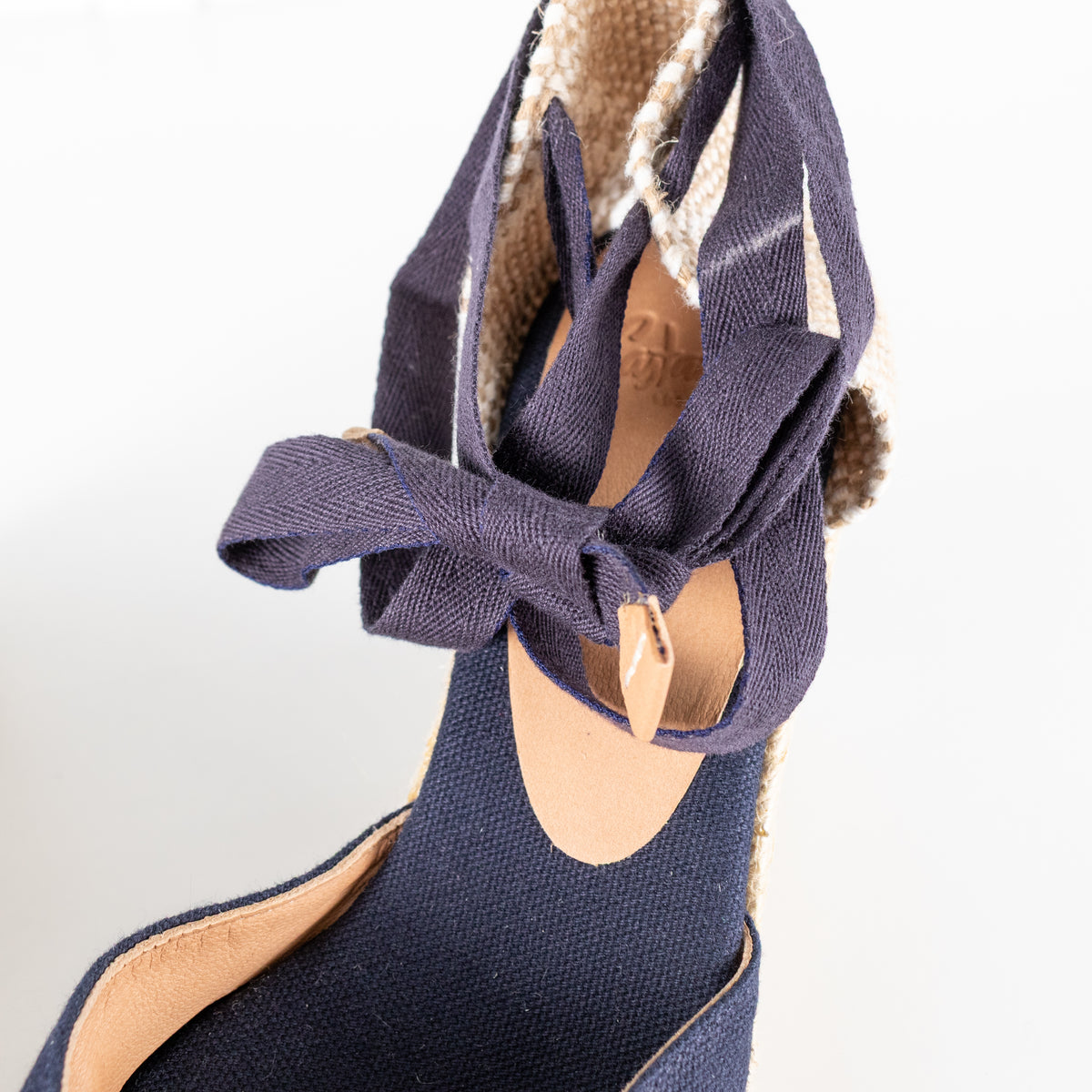 Castaner Navy Platform Espadrilles