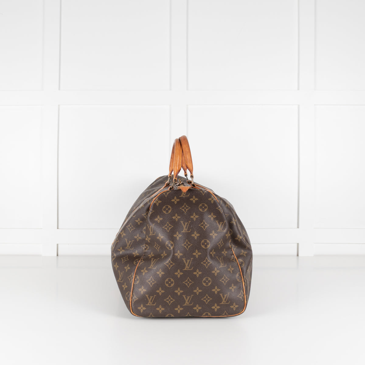 Louis Vuitton Monogram Keepall 55 Brown Bag