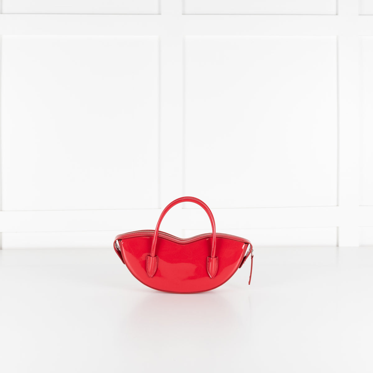 Fiorucci Red Mini Lips Vinyl Bag