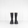 Prada Monolith Shearling Lined Leather Boots