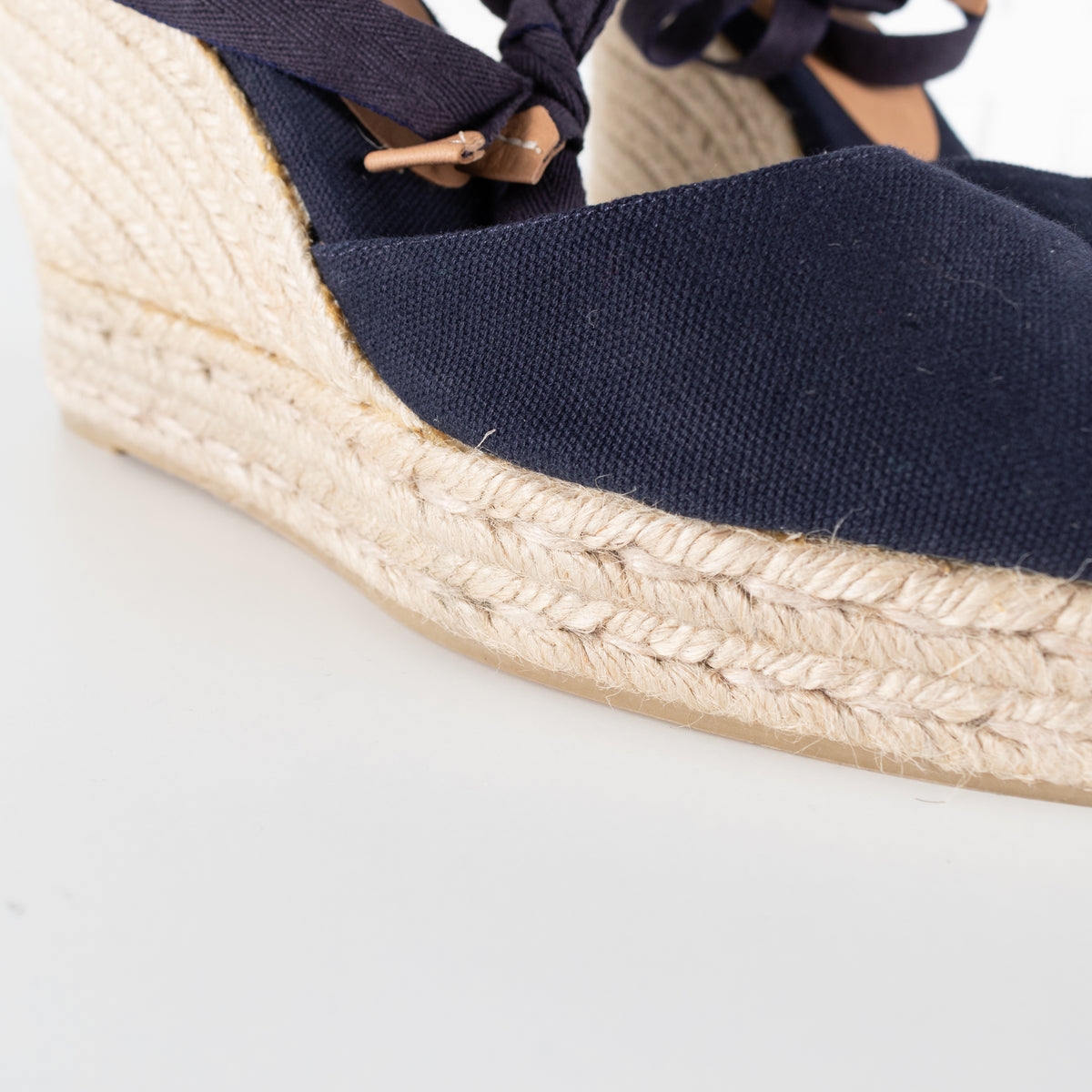 Castaner Navy Platform Espadrilles