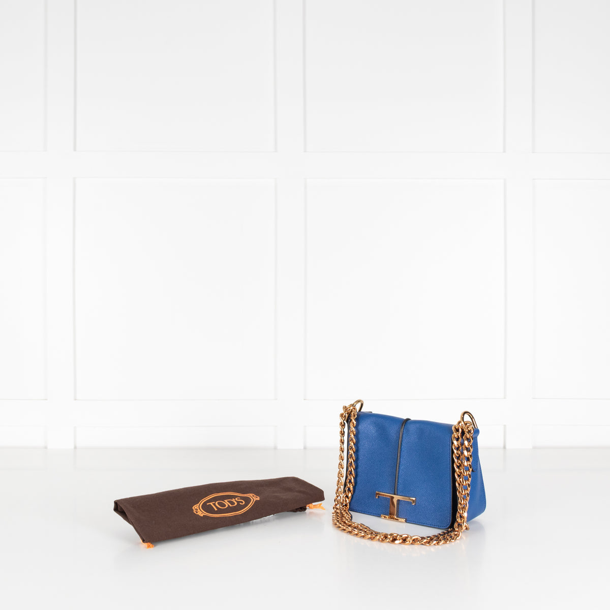 Tod's Blue Timeless Mini Crossbody Bag