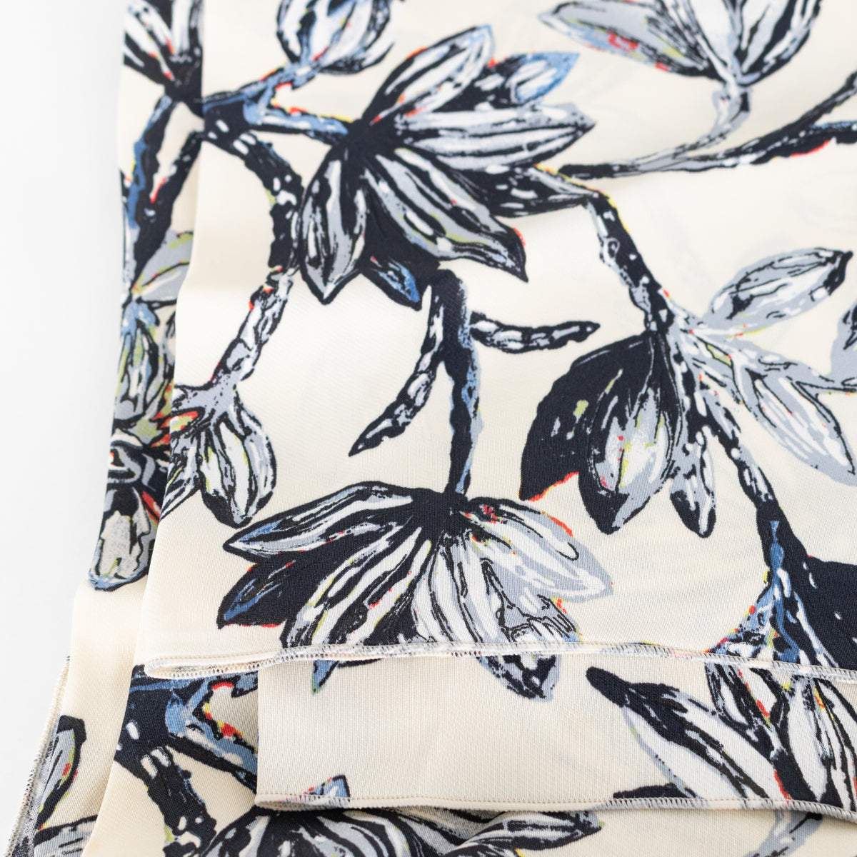 Balenciaga Square Floral Scarf