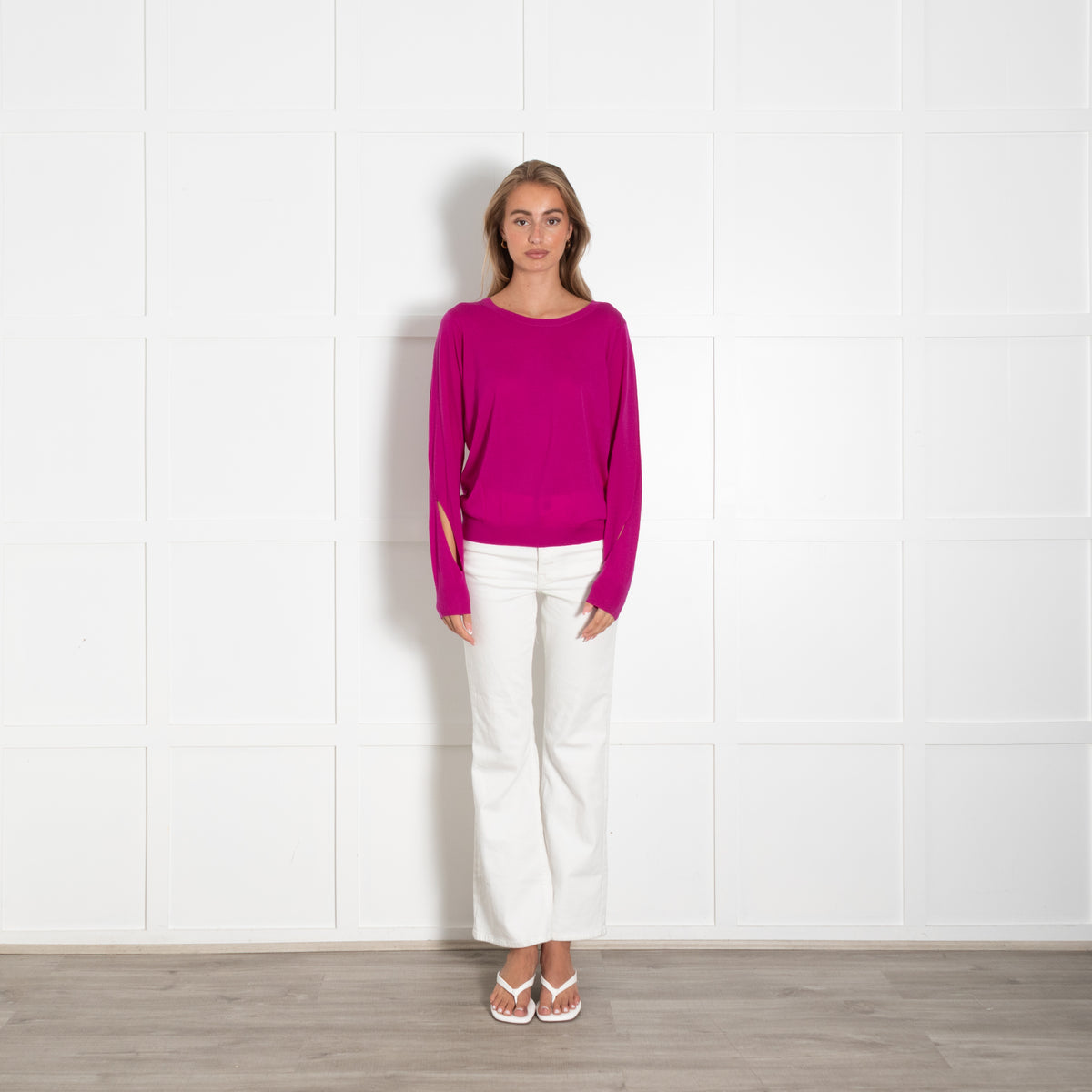 Dorothy Schumacher Pink Fine Knit Jumper