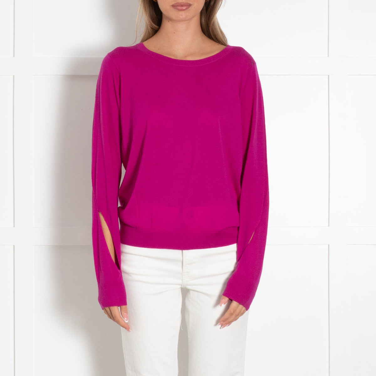Dorothy Schumacher Pink Fine Knit Jumper