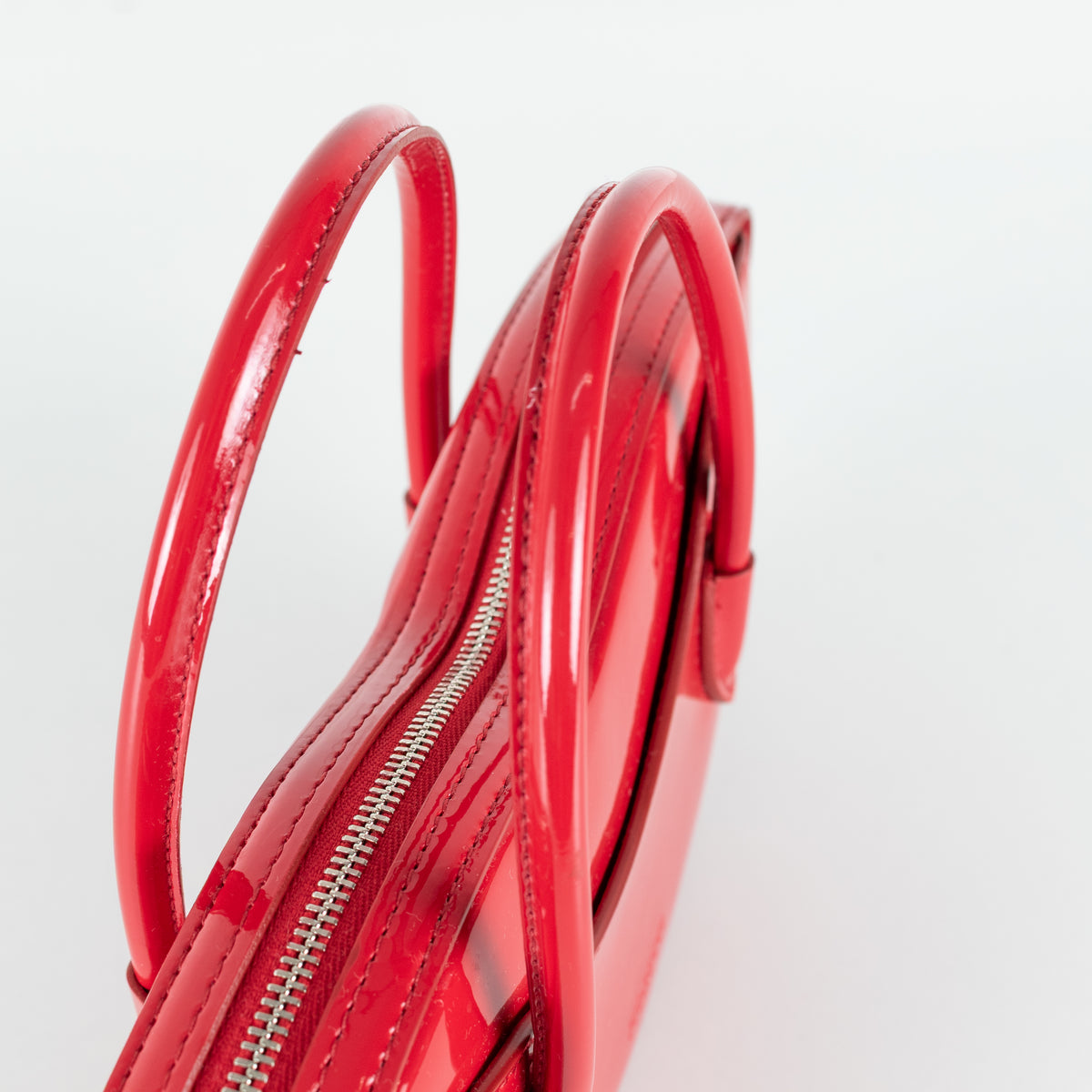 Fiorucci Red Mini Lips Vinyl Bag