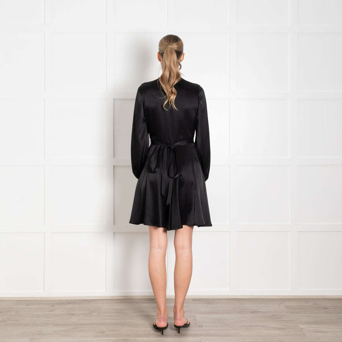 Polo Ralph Lauren Black Mini Wrap Dress