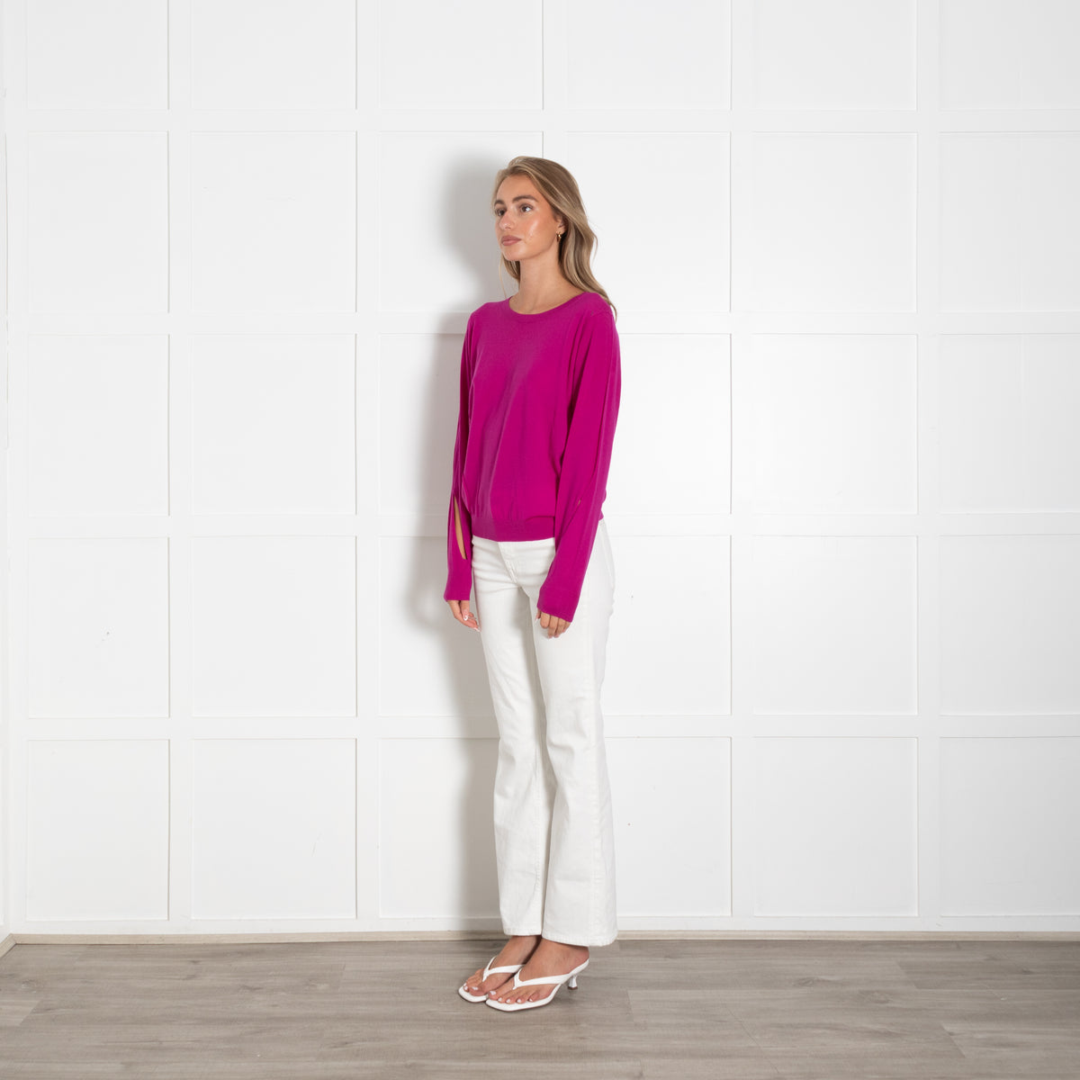Dorothy Schumacher Pink Fine Knit Jumper