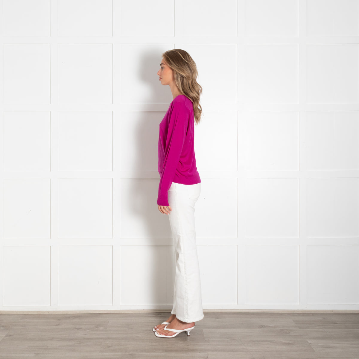 Dorothy Schumacher Pink Fine Knit Jumper