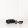Chanel Black Sunglasses With 'Quilted' Arms