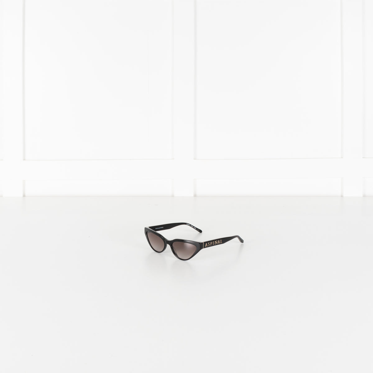 Aspinal Of London Black Cat Eye Sunglasses