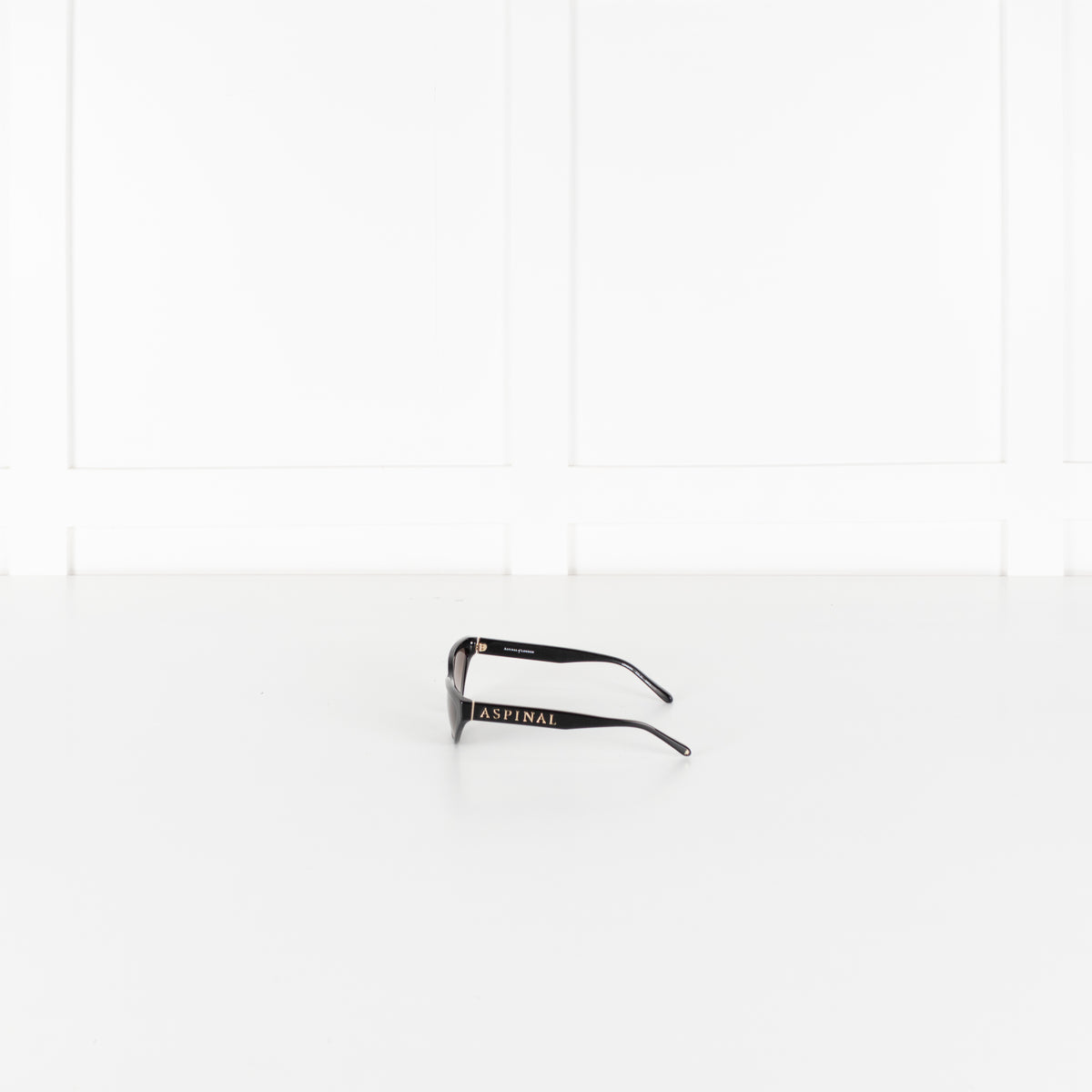 Aspinal Of London Black Cat Eye Sunglasses