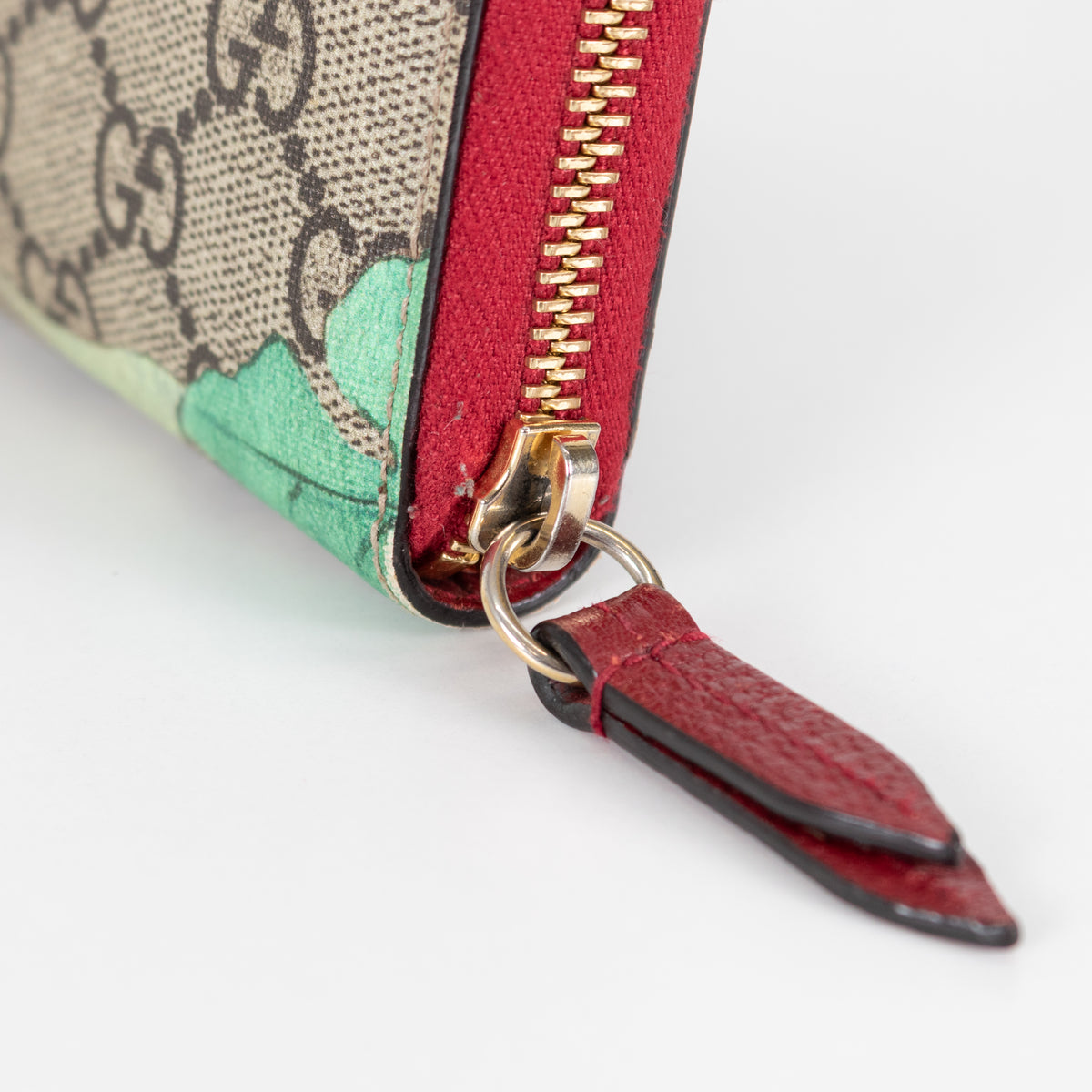 Gucci GG Supreme Tian Zip-Around Wallet