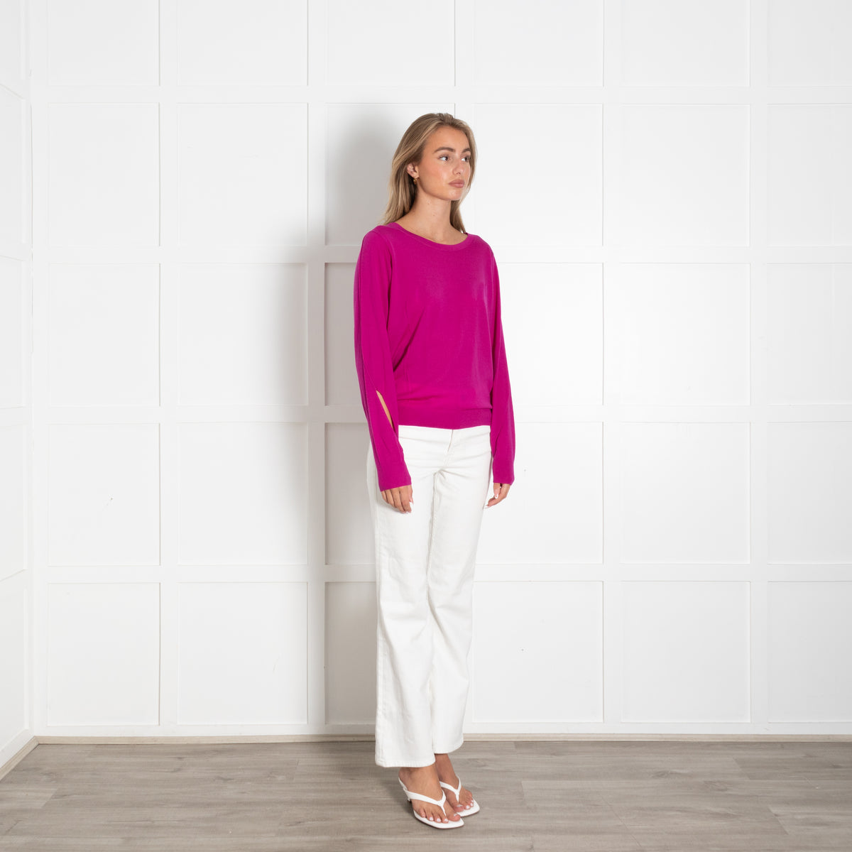 Dorothy Schumacher Pink Fine Knit Jumper