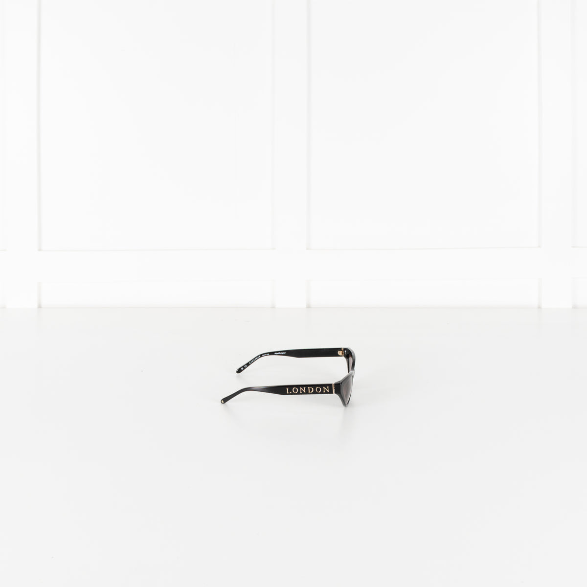 Aspinal Of London Black Cat Eye Sunglasses