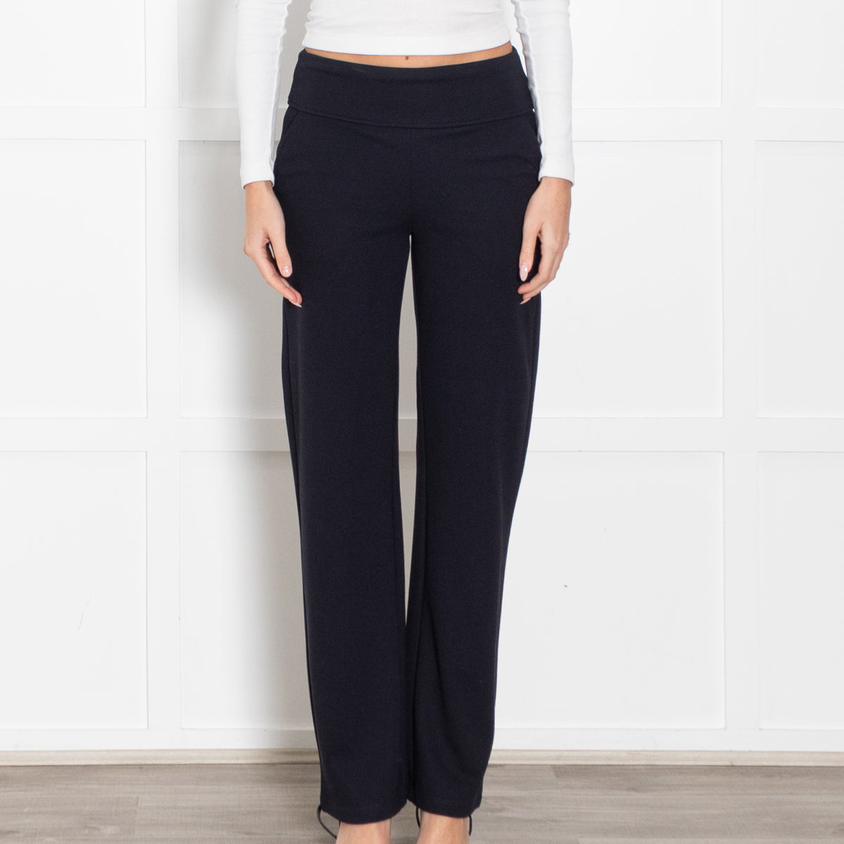 Saint & Sofia Navy Runway Trousers