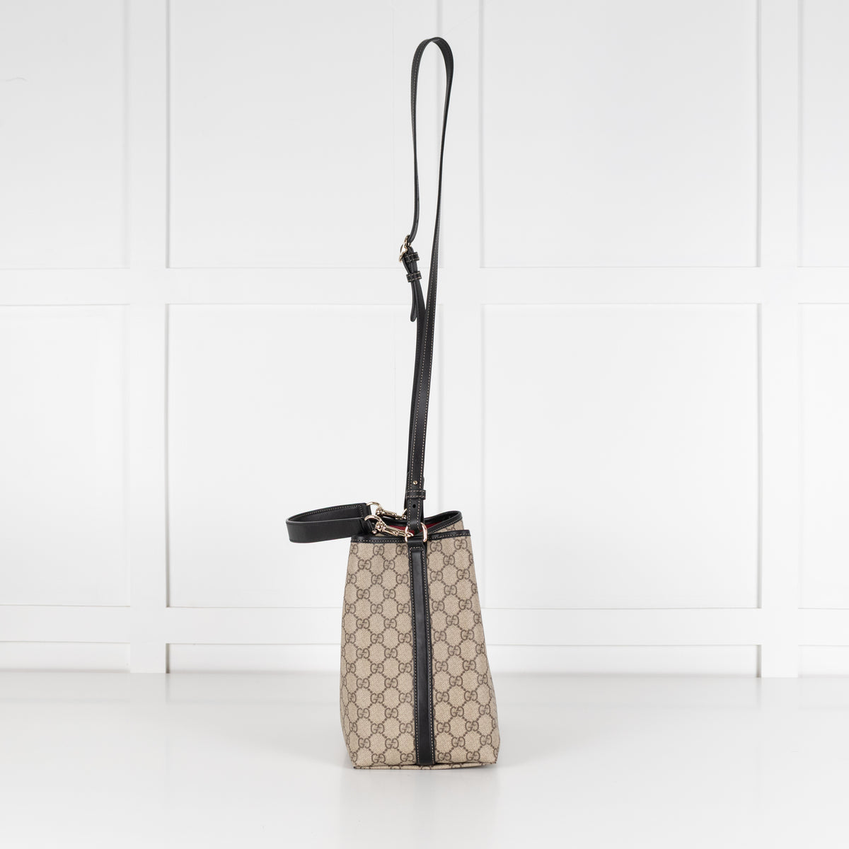 Gucci GG Medium Emblem Bucket Bag