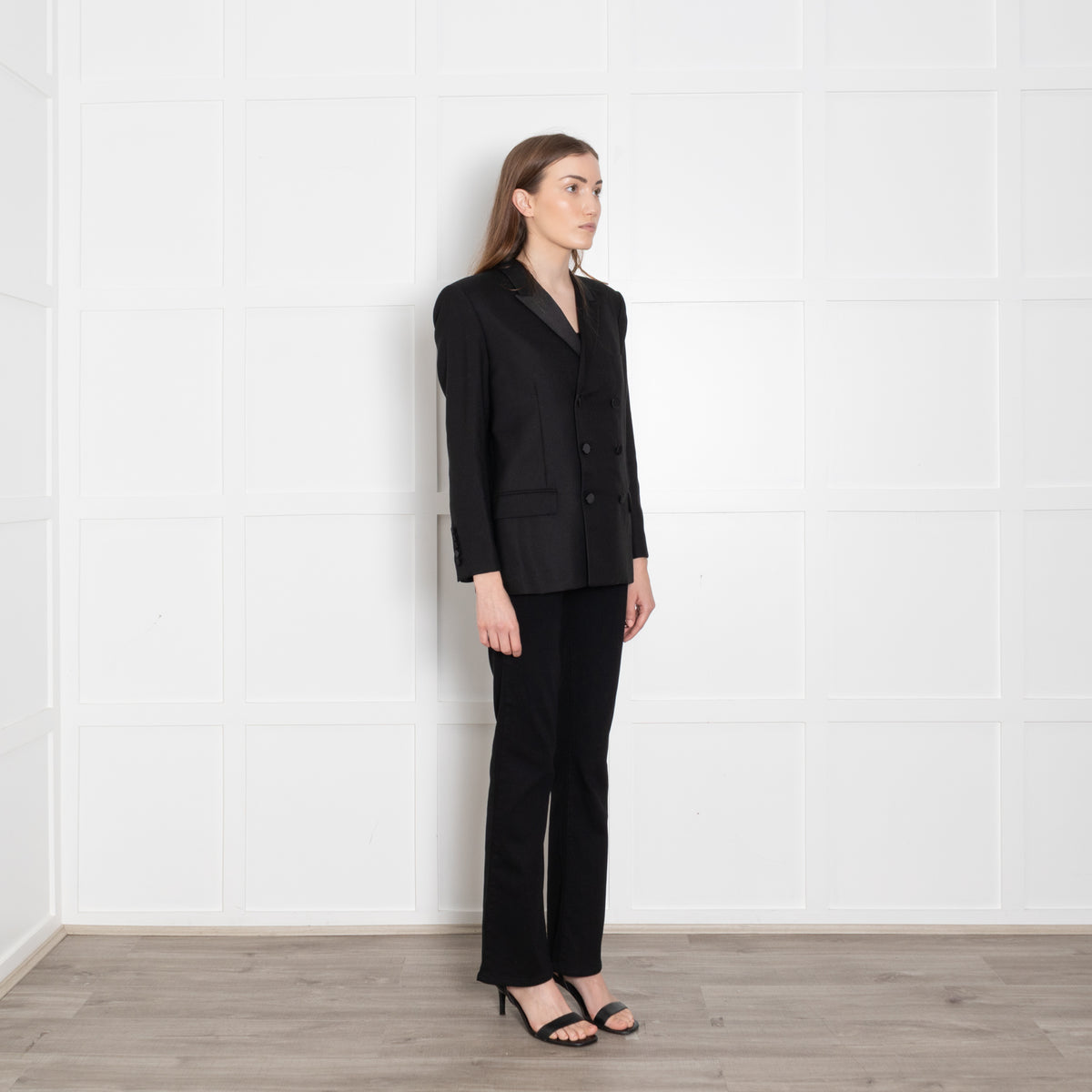 Saint Laurent Black Tuxedo Blazer Jacket