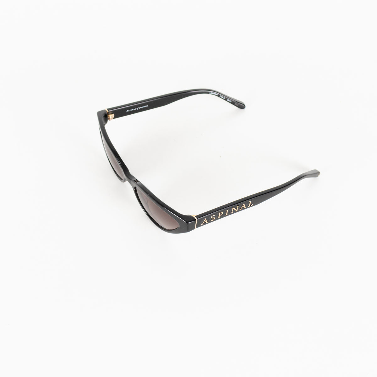 Aspinal Of London Black Cat Eye Sunglasses