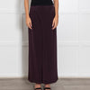 Raey Burgundy Silk Long Pencil Skirt
