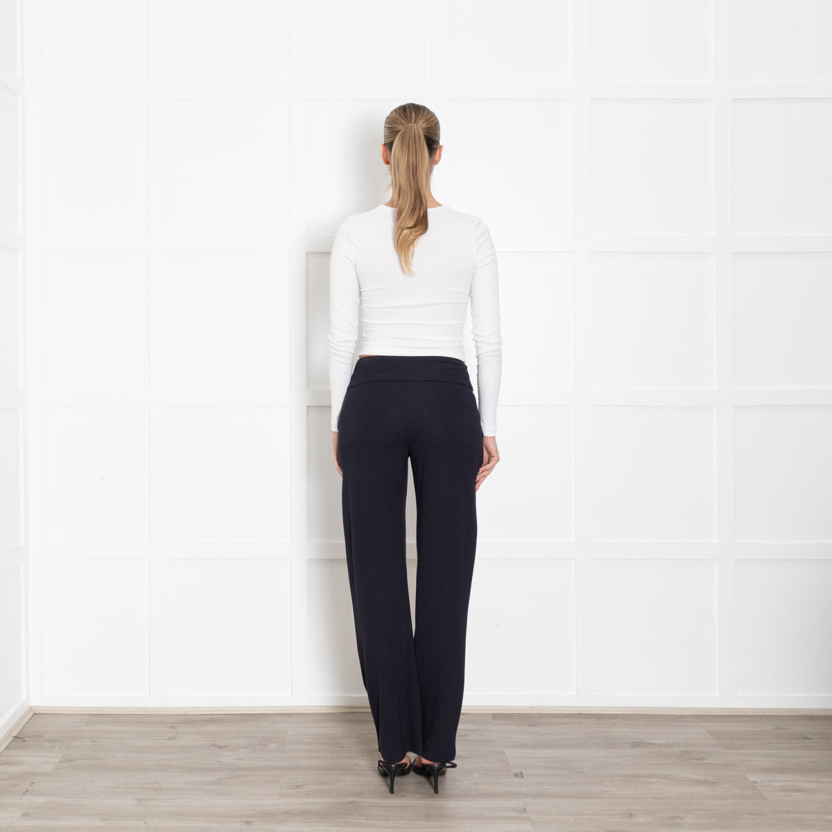 Saint & Sofia Navy Runway Trousers