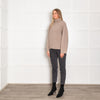 Toteme Taupe Wool/Cashmere Turtleneck Jumper