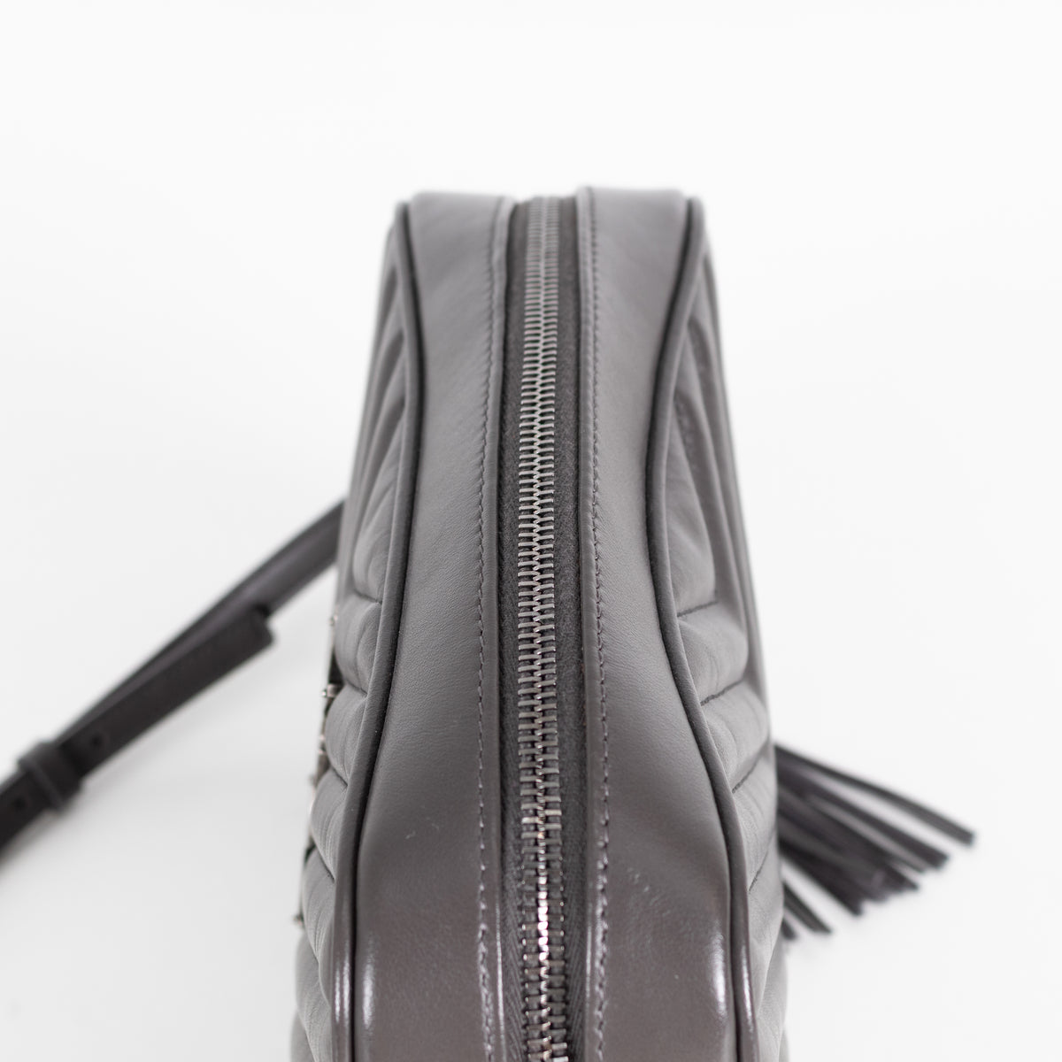 Saint Laurent Grey Camera Bag