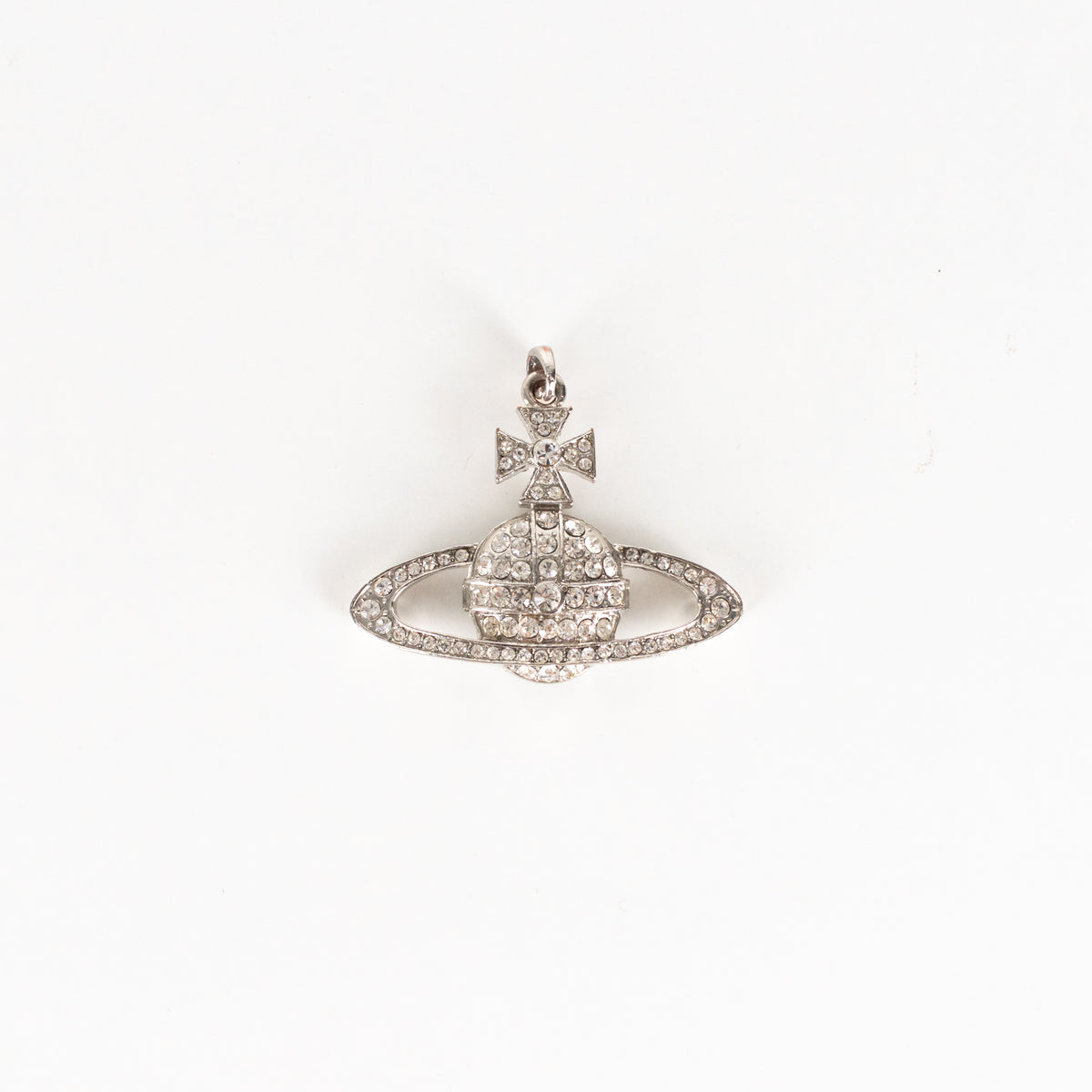 Vivienne Westwood Cubic Zirconia Carmela  Silver Pendant